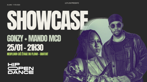 Hip Open Dance 2024 : Showcase de Mando MCD + Gonzy