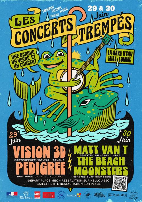 Les Concerts Trempés, le mini-festoche sur l’eau !