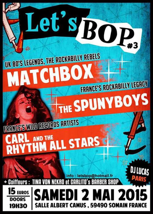 Matchbox + The Spunyboys + Carl and the Rhythm All Stars