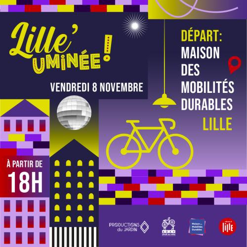 LILLE’UMINÉE : La Rando Vélo Disco