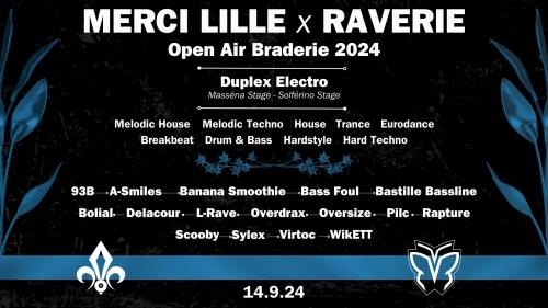 Merci Lille x Raverie à la Braderie 2024