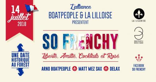 SO Frenchy le 14 juillet avec La Lilloise & Boatpeople