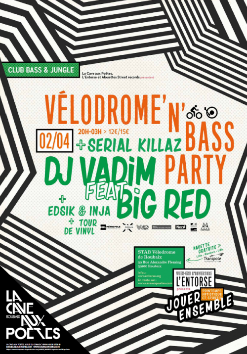 Vélodrome’N’ Bass Party