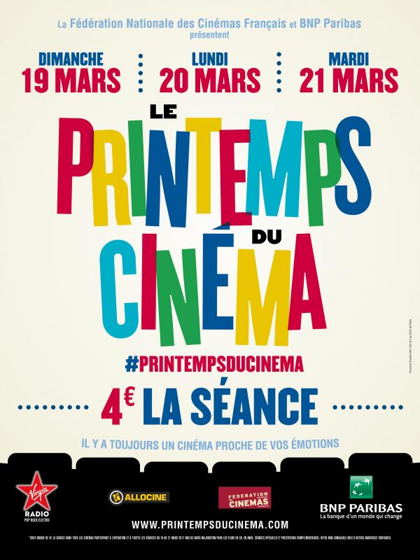 Le Printemps du Cinéma 2017